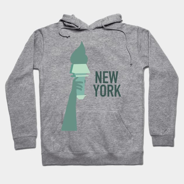 New York Statue of Liberty Hoodie by nickemporium1